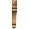 Ekena Millwork Olympic Arts & Crafts Rough Sawn Bracket, Western Red Cedar, 4"W x 24"D x 24"H BKT04X24X24OLY03RWR - alternate 4